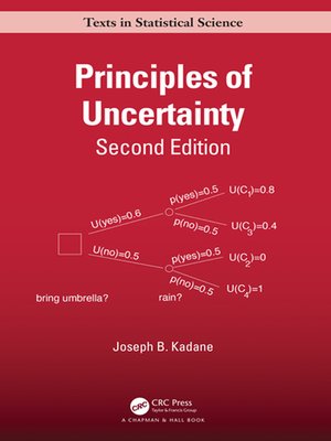 cover image of Principles of Uncertainty